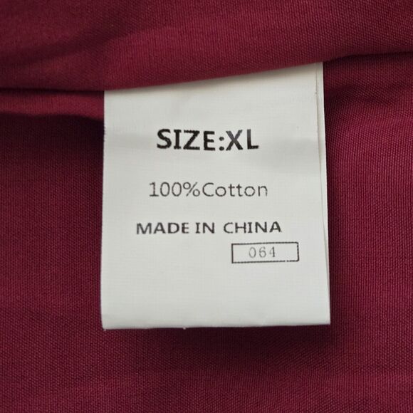 NWT Dokotoo Raspberry Eyelet Long-Sleeve Flowy Boho Spring Summer Dress • Sz XL - Picture 7 of 8